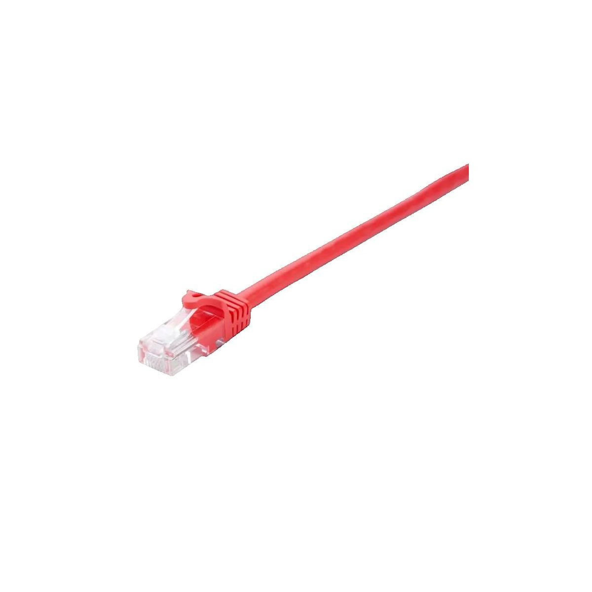 V7 DISTRIBUTION Câble réseau V7 V7CAT6UTP-01M-RED-1E - RJ-45 Mâle à RJ-45 Mâle, 1,0 m, UTP CAT 6, rouge