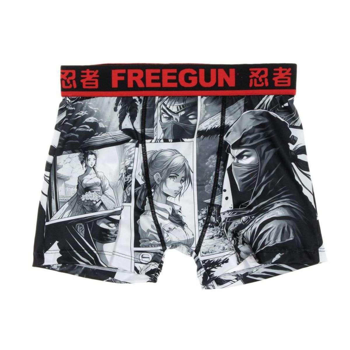 FREEGUN Boxer /Rouge à Imprimés Garçon Freegun Vib
