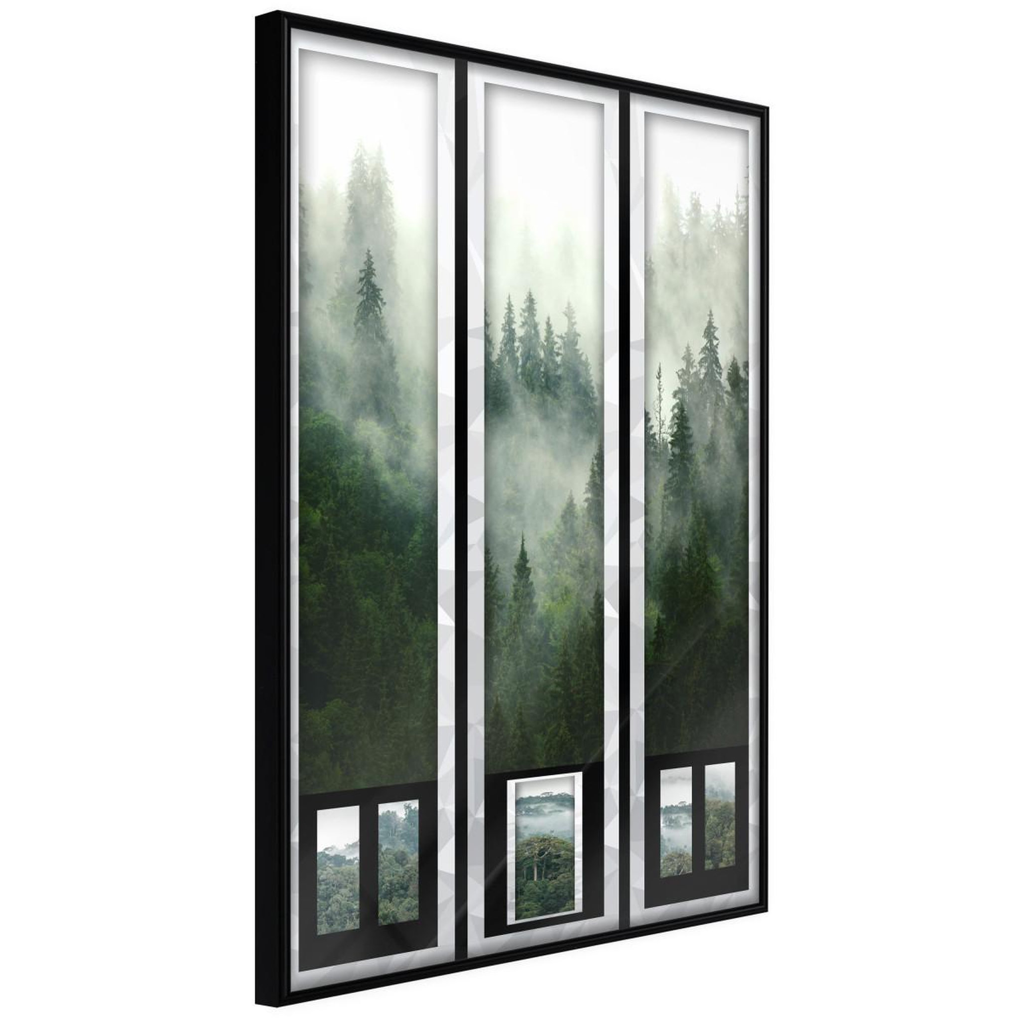 Paris Prix Affiche Murale Encadrée  Eternal Forest – Triptych