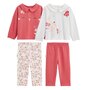 Voir la diapositive 1 : Petit Béguin Lot de 2 pyjamas enfant 2 pièces Camila