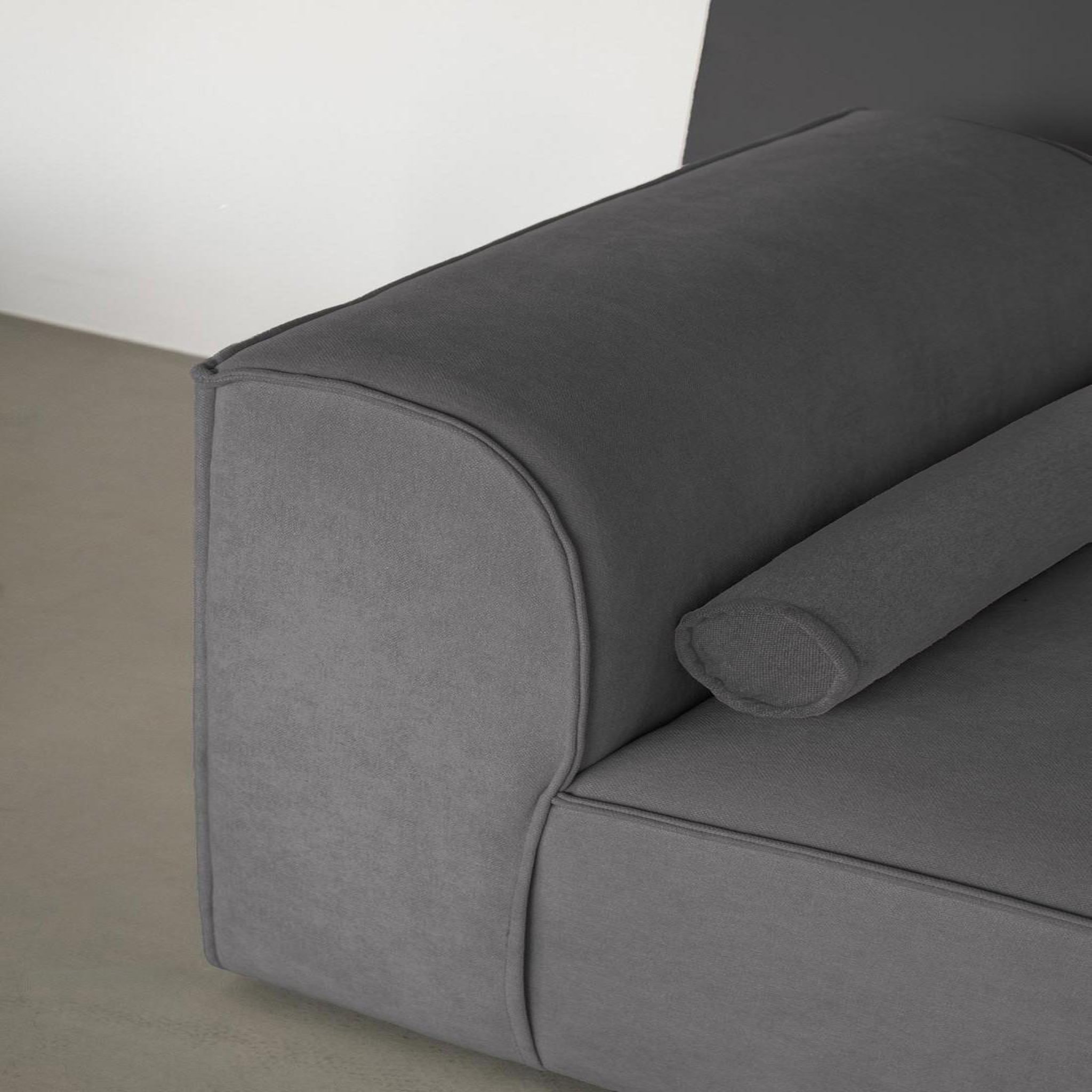 Voir la diapositive 6 : BEST MOBILIER Felix - module d'assise gauche en tissu texturé