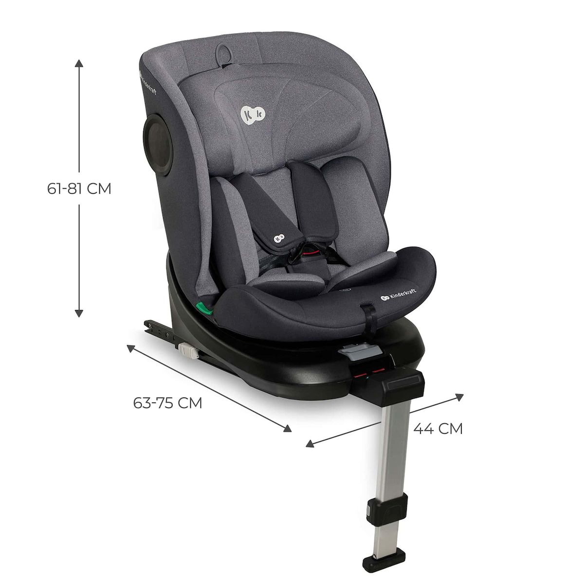 KINDERKRAFT Siege auto i 360 i size pratique et confortable