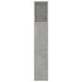Voir la diapositive 5 : VIDAXL Armoire de tete de lit Gris beton 220x18,5x104,5 cm