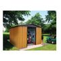 Voir la diapositive 2 : Yardmaster Abri de jardin métal - 7,18m²