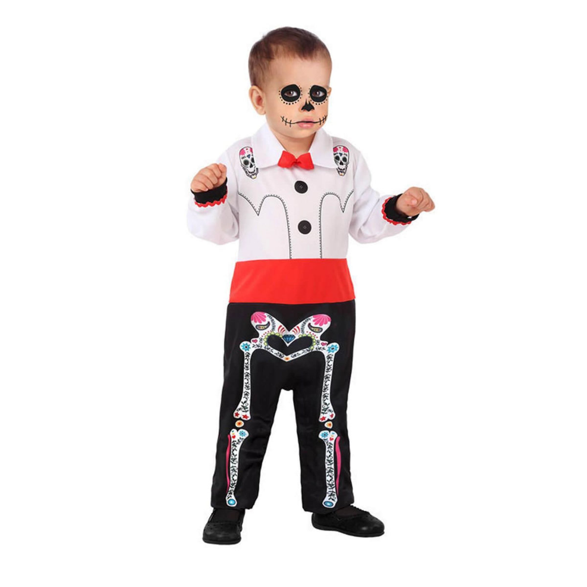ATOSA Déguisement squelette mexicain - Bébé - 18/24 mois (81 à 86 cm)