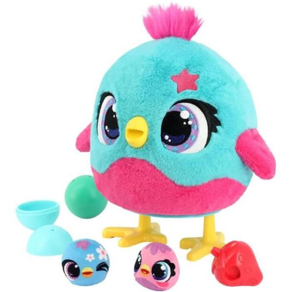 Dujardin Peluche interactive Dujardin Funtasy Family Chick-a-Boo multicolore