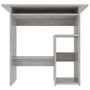 Voir la diapositive 5 : VIDAXL Bureau Gris beton 80x45x74 cm Bois d'ingenierie