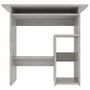 Voir la diapositive 5 : VIDAXL Bureau Gris beton 80x45x74 cm Bois d'ingenierie