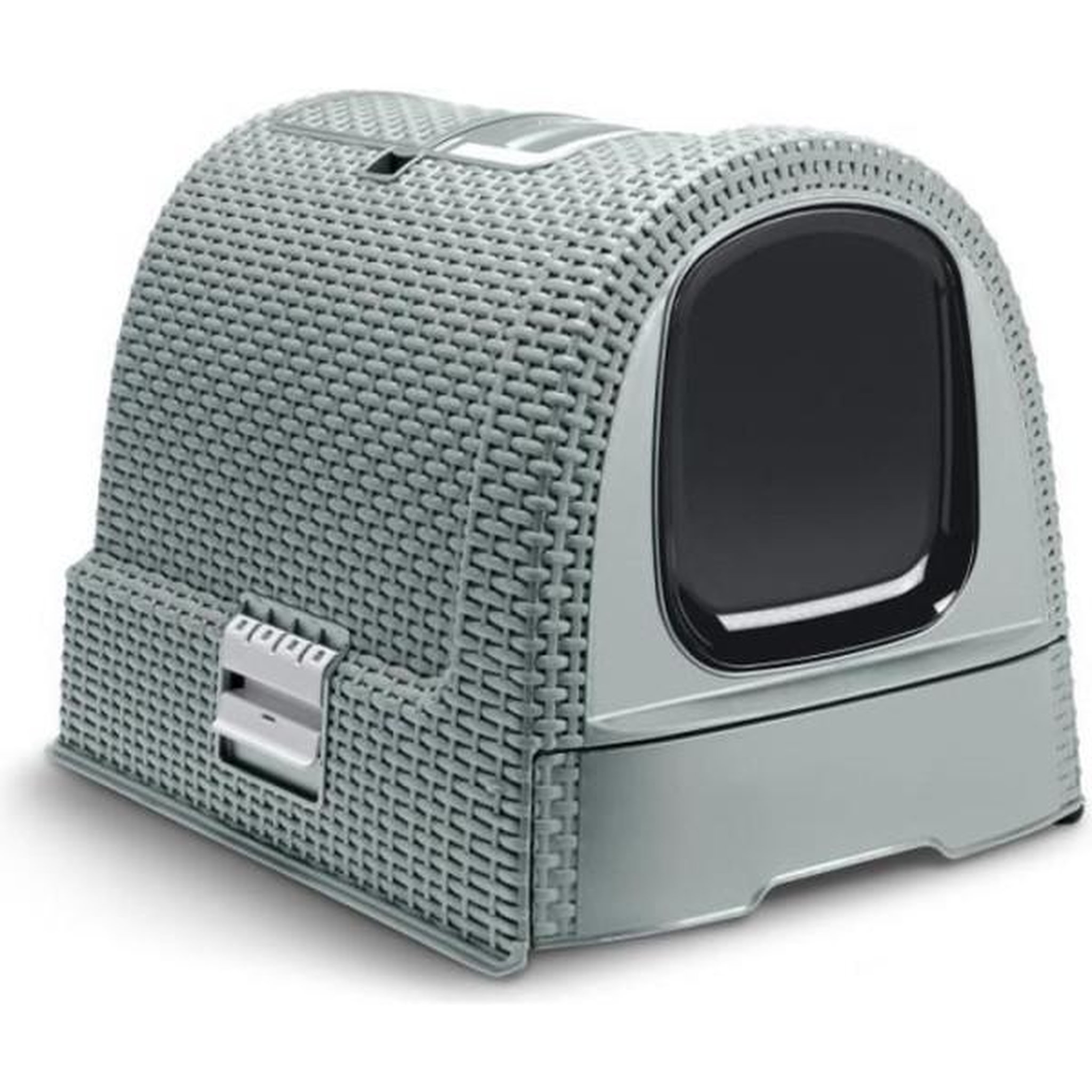 CURVER Curver bac a litiere pour chats - bleu gris - pour chat - 51 x 38,5 x 39,5 cm