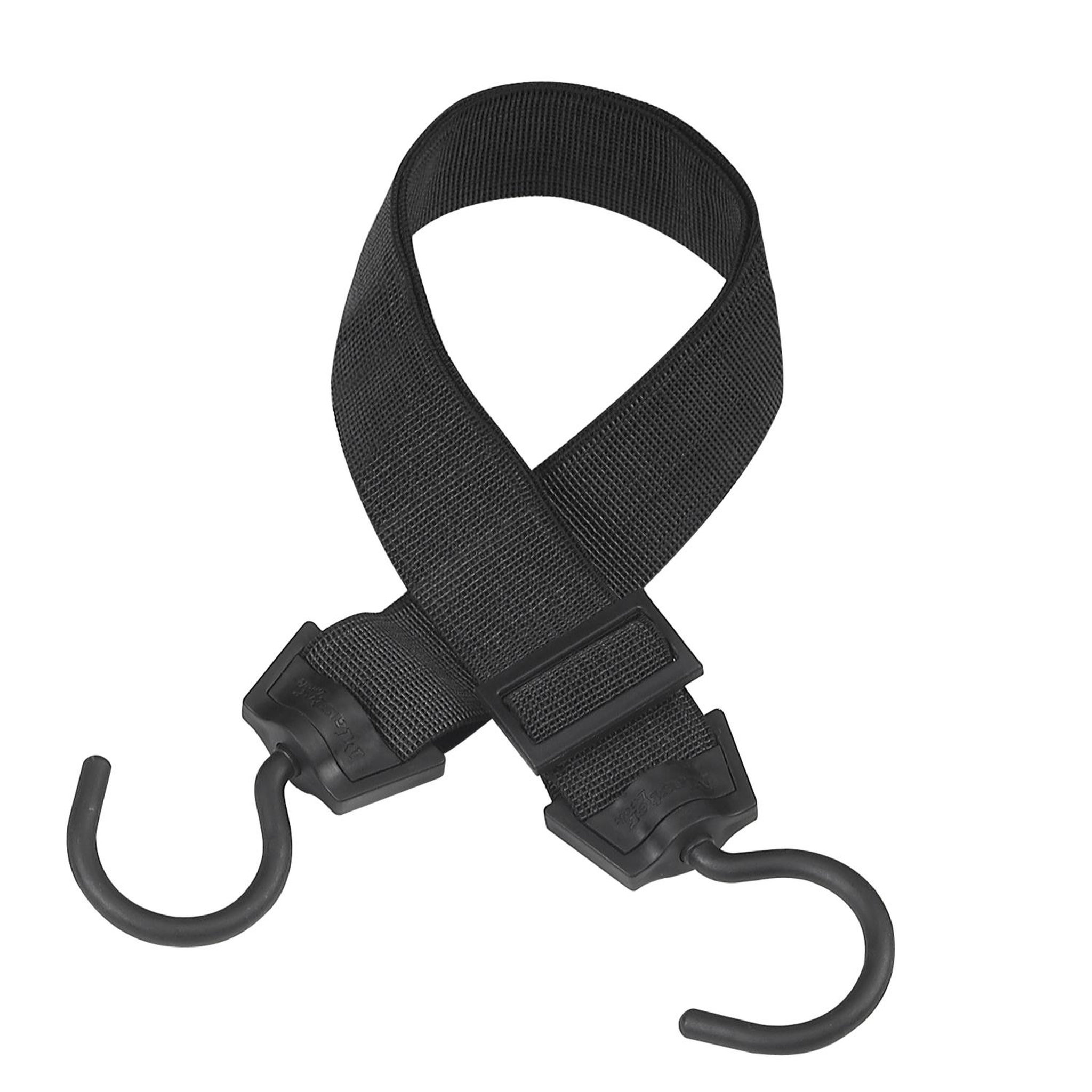 Master lock Tendeur Plat avec Crochet XL Pivotant [120 cm d'Elastique] [Crochet XL Pivotant] 3245EURDAT