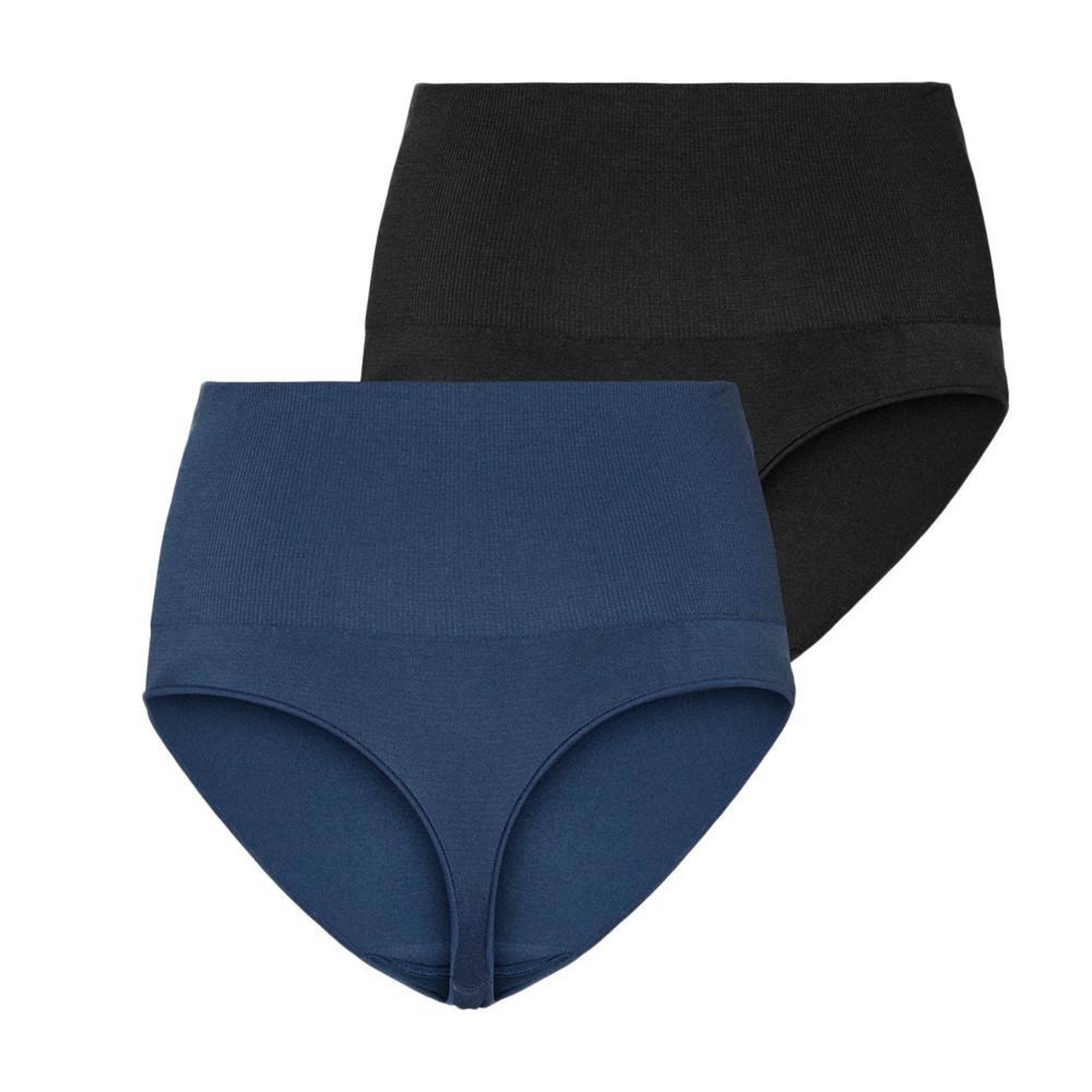 Voir la diapositive 2 : MAMALICIOUS x2 Strings de grossesse Noir/Bleu Femme Mamalicious Lilja