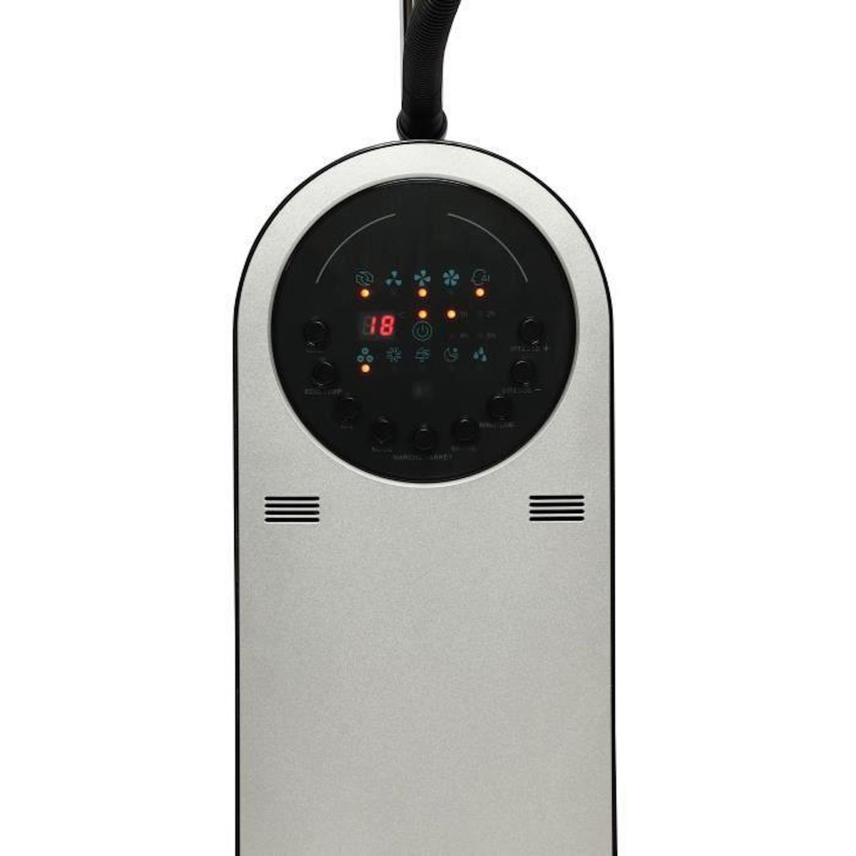 OCEANIC Ventilateur brumisateur sur pied 3 en 1 OCEANIC - Fonction Ioniseur dair - 95W - O40 cm - Affichage LED - Telecommande - Minuter