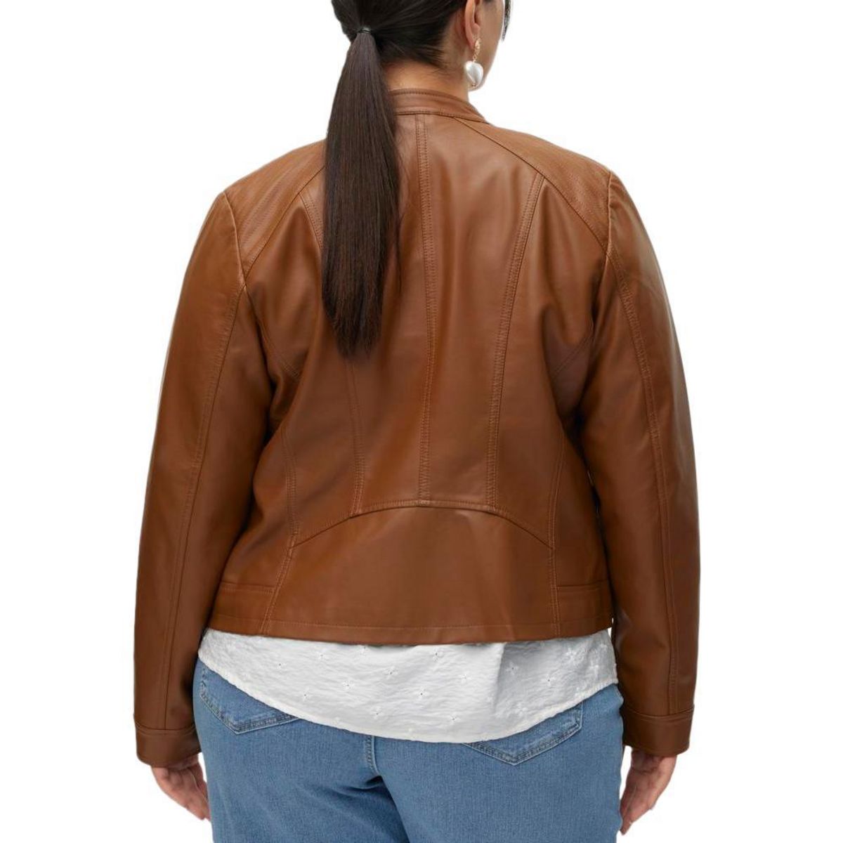 Vero Moda Veste  Similicuir  Femme Vero Moda Favodona Coated