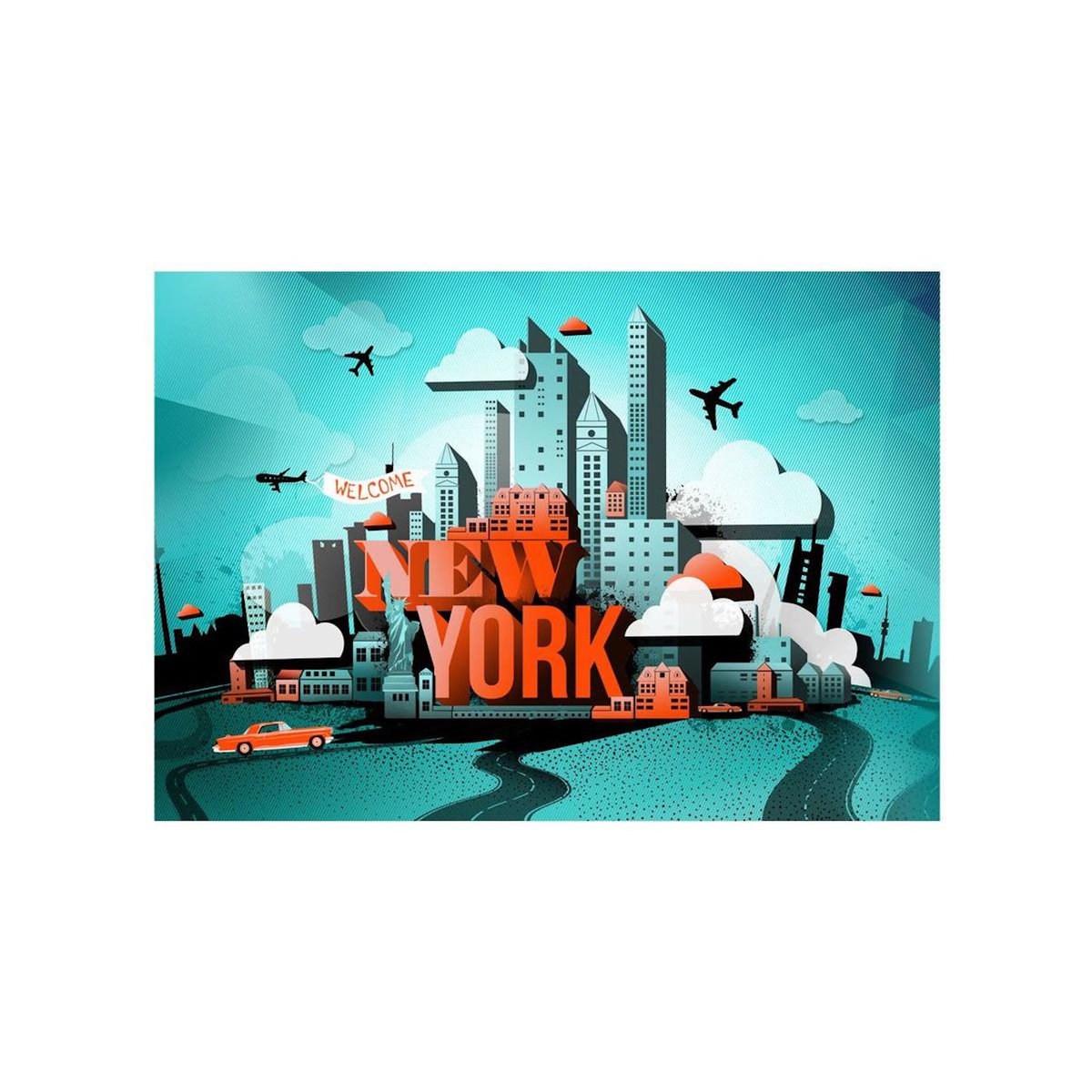 Paris Prix Papier Peint  Welcome New York