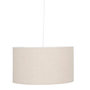 Voir la diapositive 2 : ATMOSPHERA Abat Jour en Lin  Beline  40cm Beige