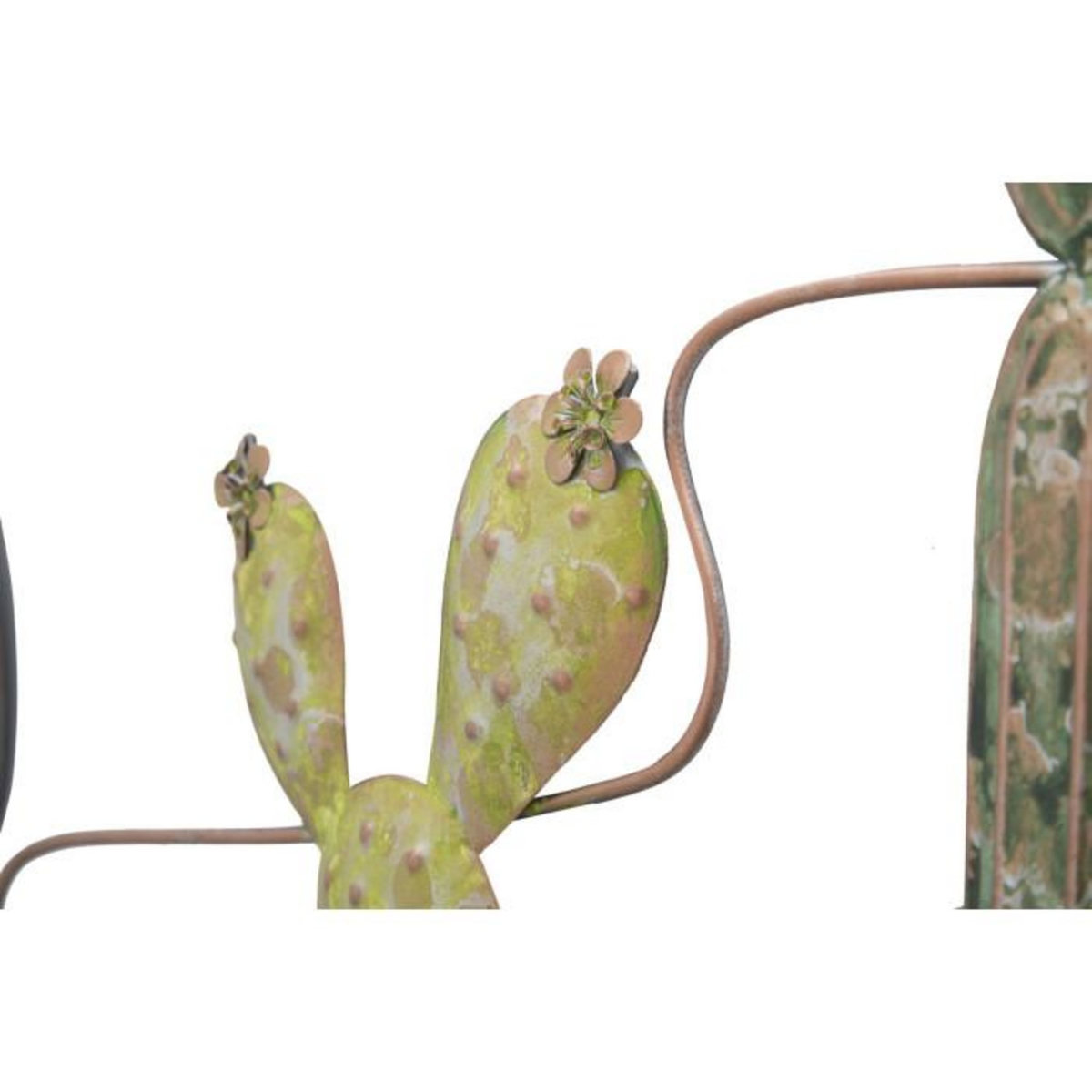 Paris Prix Décoration Murale en Métal  Cactus  90cm Multicolore