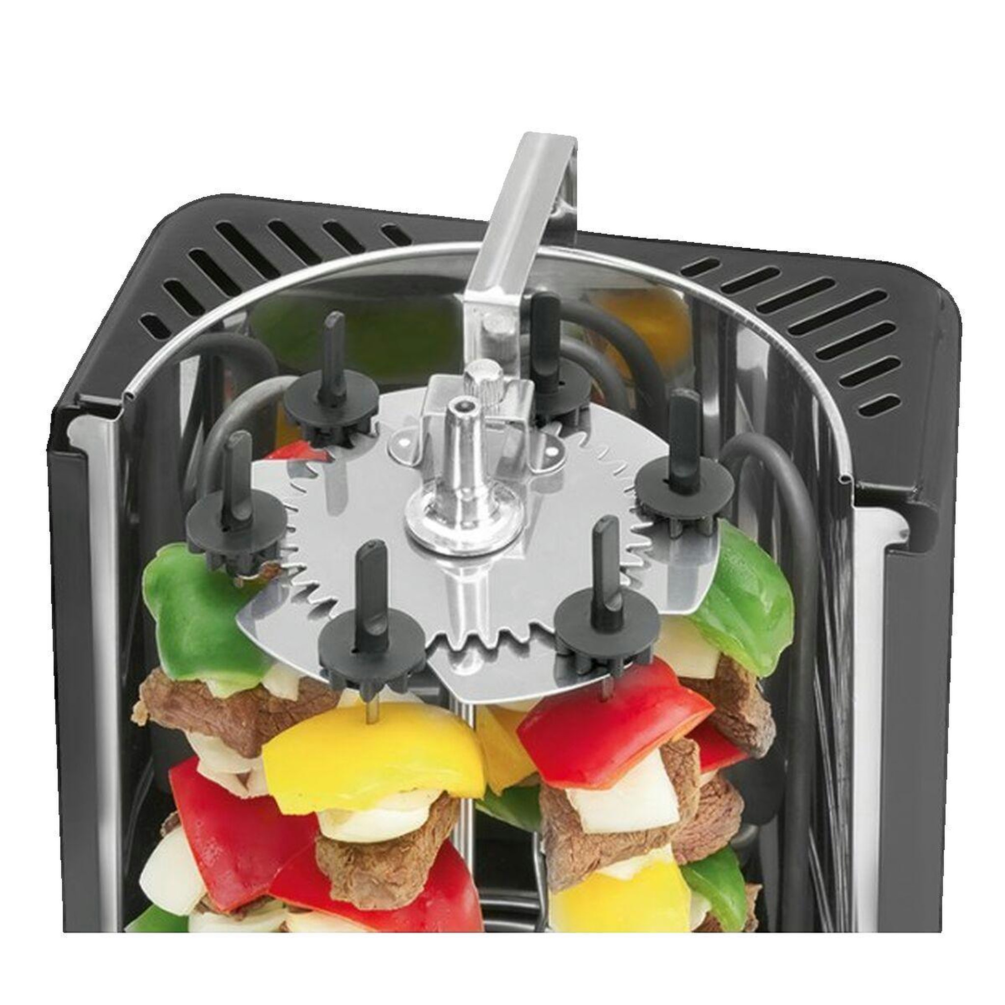 Voir la diapositive 2 : CLATRONIC Grill électrique vertical Clatronic DVG 3686 avec rotation 360°