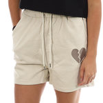 Project X Short  Femme Project X Paris Cœur Brisé. Coloris disponibles : Gris