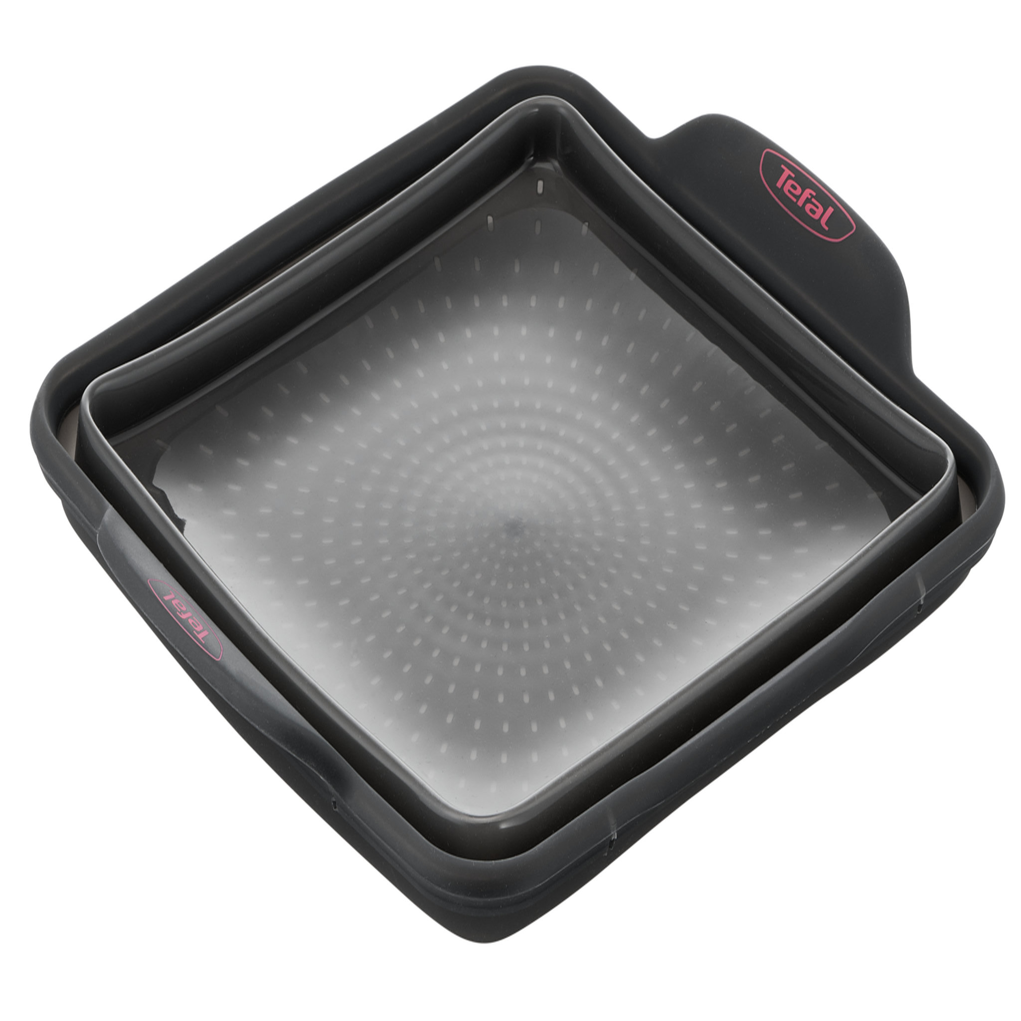 Voir la diapositive 1 : TEFAL Moule à cake carré 23 cm rétractable en silicone CRISPYBAKE