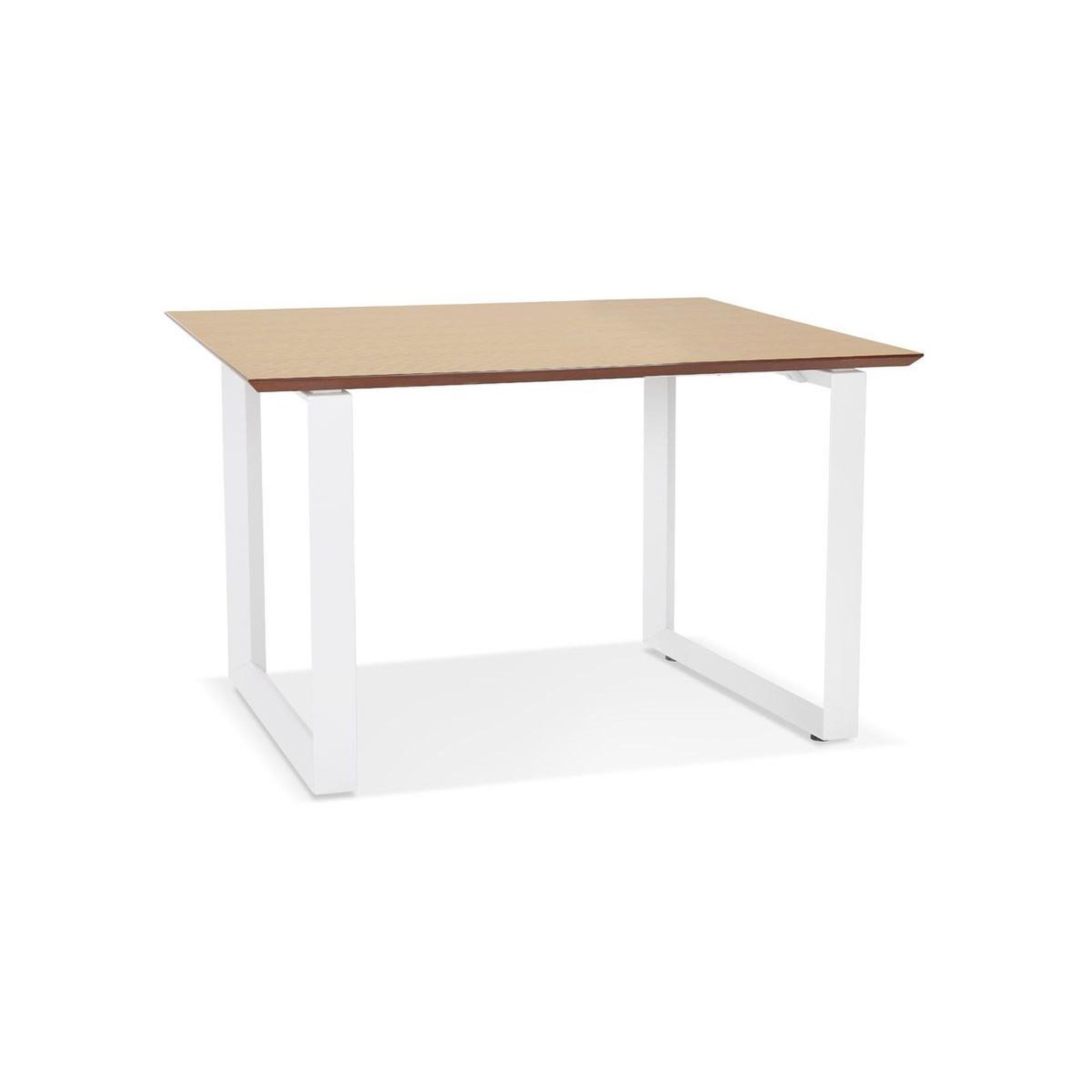 Voir la diapositive 1 : Paris Prix Bureau design  ribaila  130cm naturel & blanc