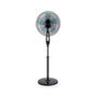 Voir la diapositive 2 : Scholtes Ventilateur sur pied 40cm 45w noir - SCVEL405K