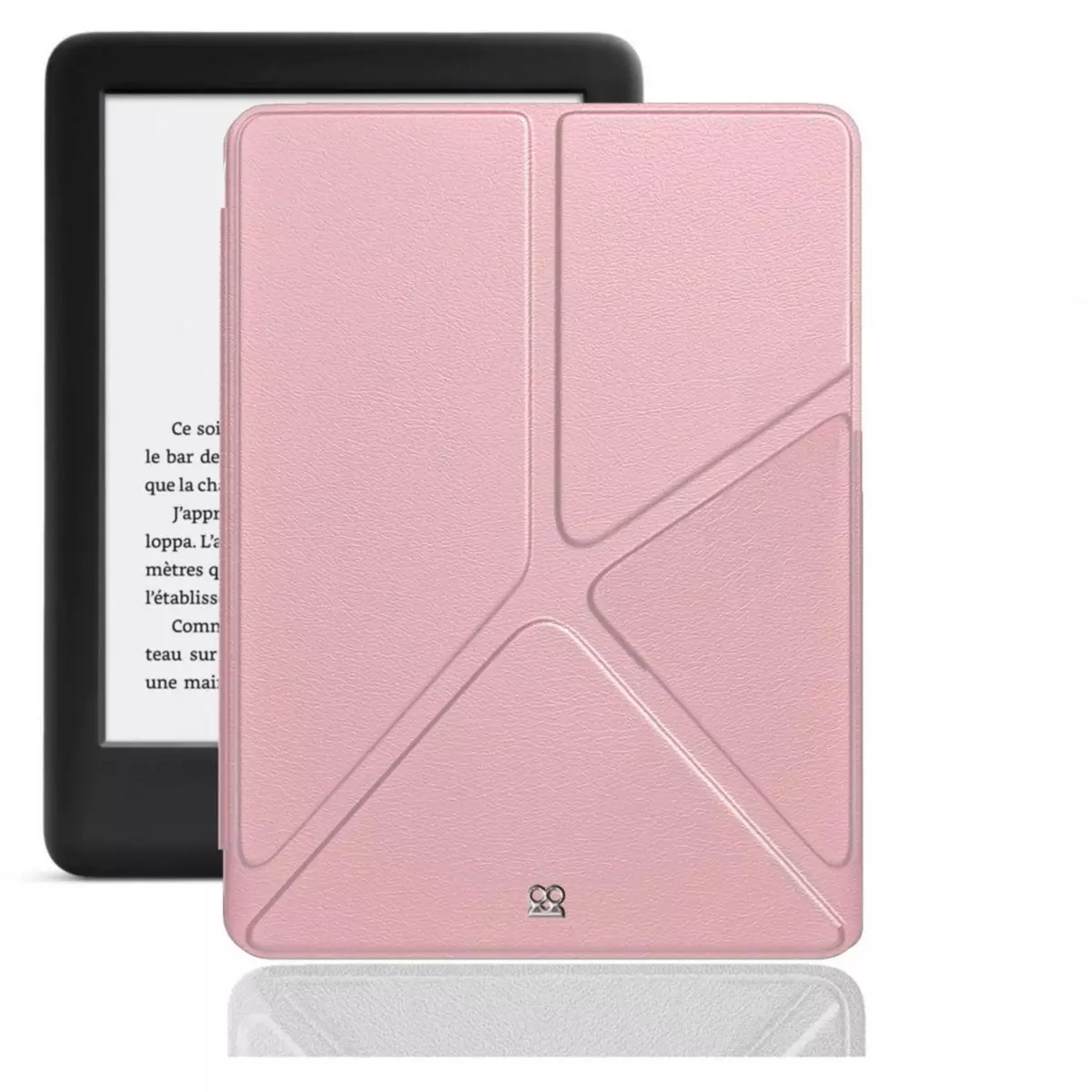 IBROZ Etui Origami Kindle 6 Rose Gold