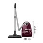 Voir la diapositive 2 : ROWENTA Aspirateur traineau 900w 75db prune - ro3969ea