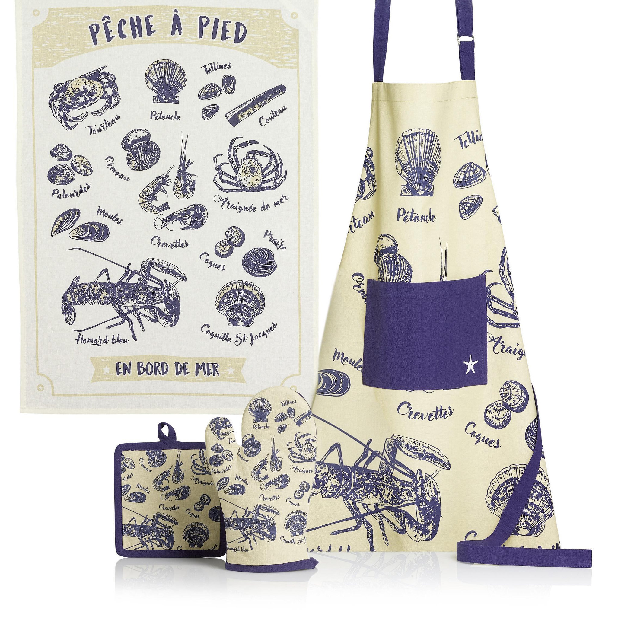 Voir la diapositive 2 : Eden Tablier peche a pied design et moderne