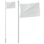 Voir la diapositive 2 : VIDAXL Mat de drapeau sectionnel Argente 6,23 m Aluminium