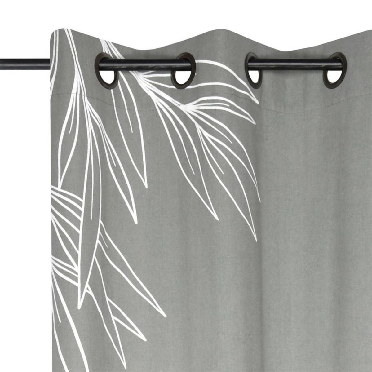 Lovely Casa Rideau à œillets 140x260 cm Asana sauge