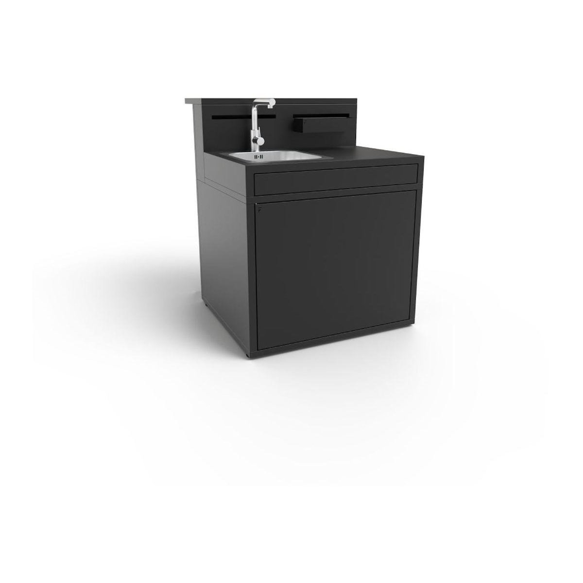 FORGE ADOUR Evier SEAF CBN évier acier fermé Comptoir