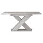 Voir la diapositive 4 : BEST MOBILIER Tosca - table à manger extensible - gris et blanc - 4 à 6 personnes