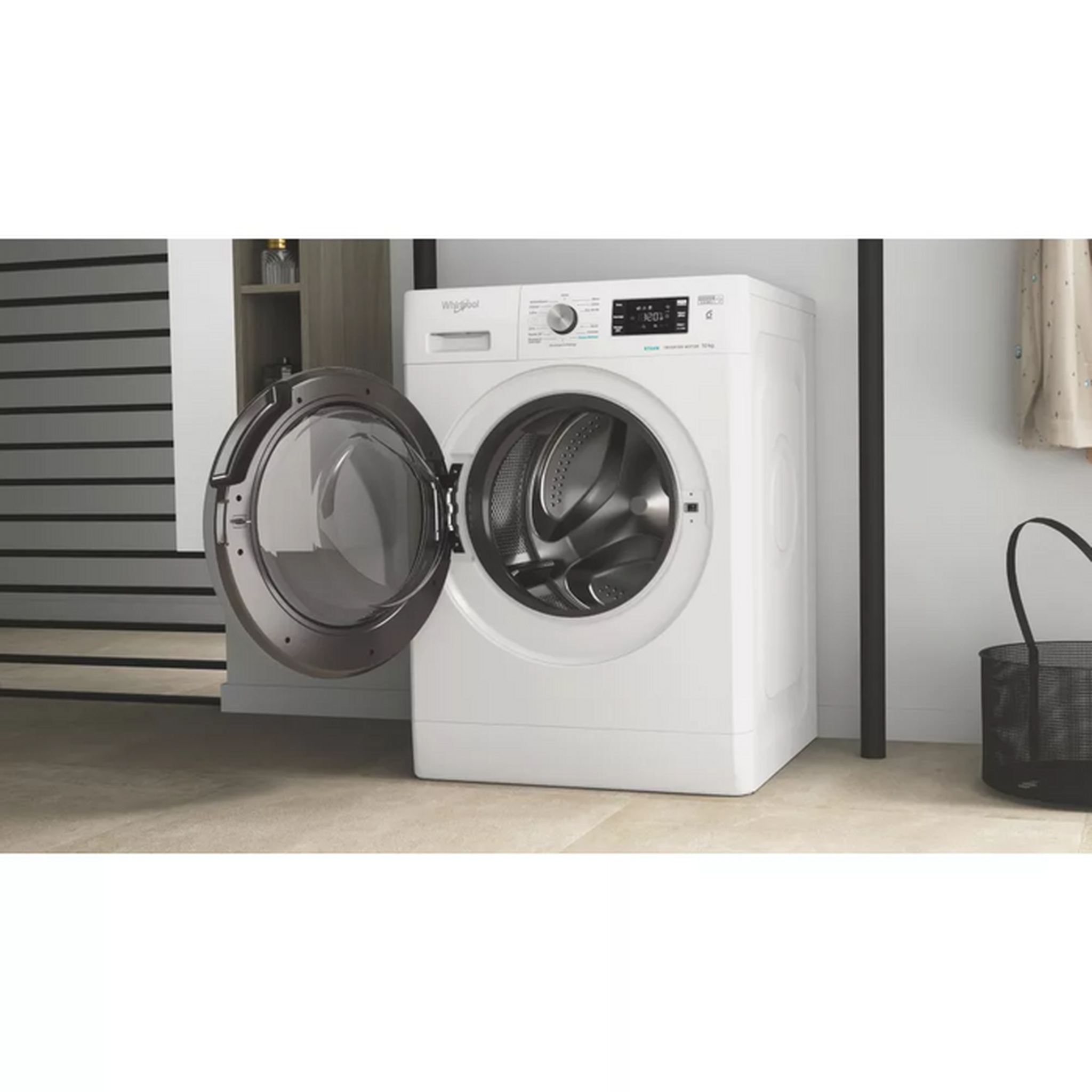 Voir la diapositive 5 : Whirlpool Lave-linge frontal 10kg 1400 tours/min blanc - ffbd10469bsvfr