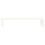 Voir la diapositive 2 : VIDAXL Support de moniteur Blanc 50x27x10 cm Bois de pin solide