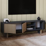 Voir la diapositive 4 : Habitat et Jardin Meuble TV en bois  Ravello  - 150 x 30 x 45 cm - Marron