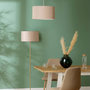 Voir la diapositive 5 : ATMOSPHERA Abat Jour en Lin  Beline  40cm Beige