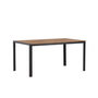 Voir la diapositive 2 : Paris Prix Table de Jardin  Break  150cm Noir & Naturel