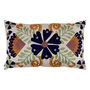 Voir la diapositive 1 : ATMOSPHERA Coussin Déco Brodé  Hary  30x50cm Multicolore