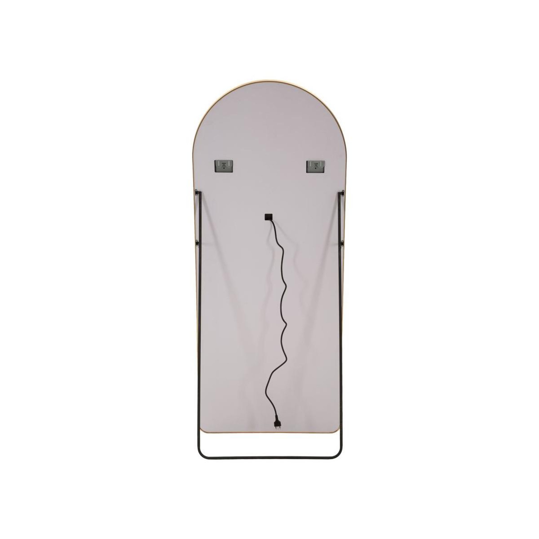 Voir la diapositive 6 : Paris Prix Miroir led sur pied  hollywood  170cm or