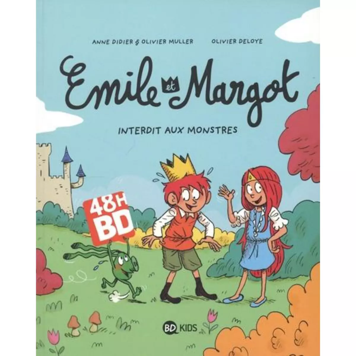  EMILE ET MARGOT TOME 1 : INTERDIT AUX MONTRES. 48H DE LA BD 2024, EDITION LIMITEE, Didier Anne