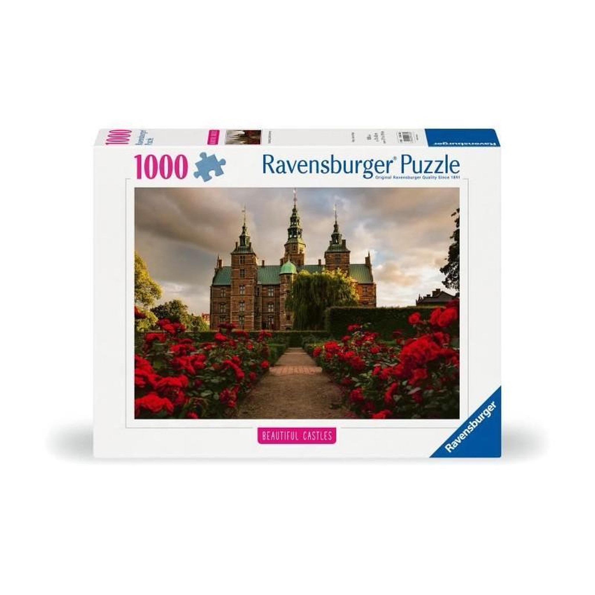 Voir la diapositive 3 : RAVENSBURGER 1000p Chateau de Rosenborg Danemark