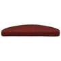 Voir la diapositive 4 : VIDAXL Tapis autoadhesifs de marches 10 pcs Rouge 65x21x4cm Aiguillete