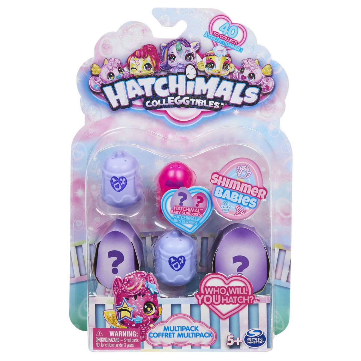 SPIN MASTER Figurine - Coffret multipack 4 Hatchimals saison 10 shimmer Babies