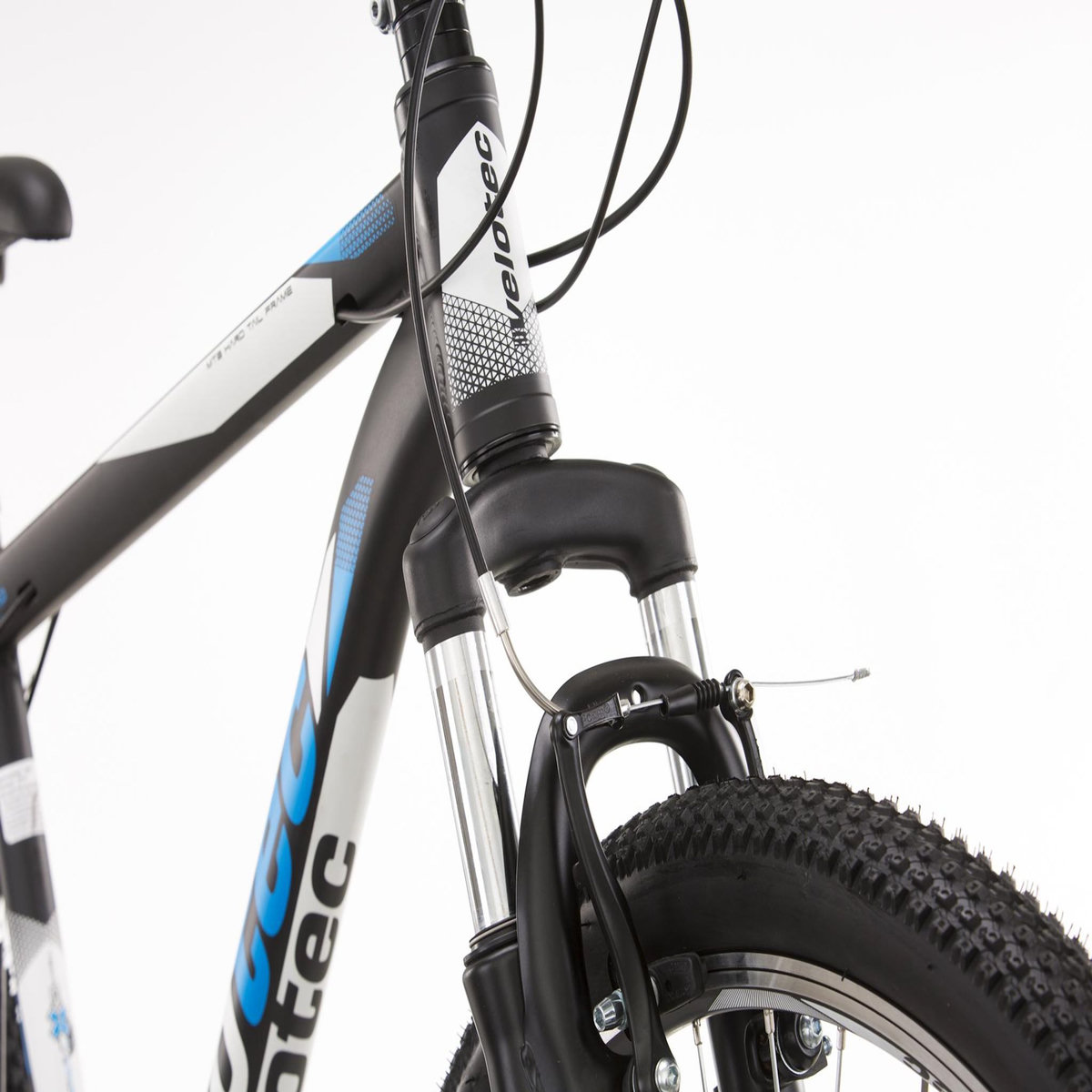 VTT 27.5'' Cadre Aluminium - Fourche Télescopique - 21 Vitesses avec équipement Shimano ( Dérailleurs, roue libre et poignées )