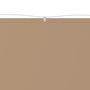 Voir la diapositive 3 : VIDAXL Auvent vertical Taupe 140x800 cm Tissu oxford