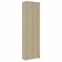 Voir la diapositive 2 : VIDAXL Garde-robe de couloir Chene sonoma 55x25x189 cm Bois ingenierie