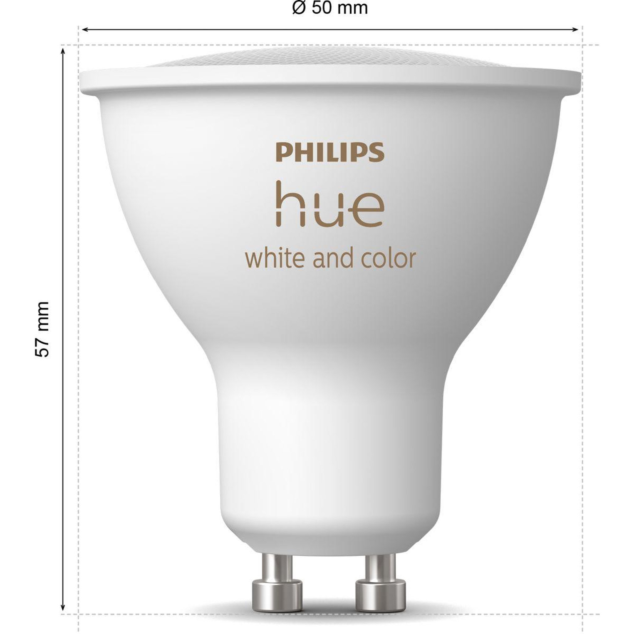 Voir la diapositive 3 : Philips Pack HUE Kit de démarrage GU10x3+télecommande