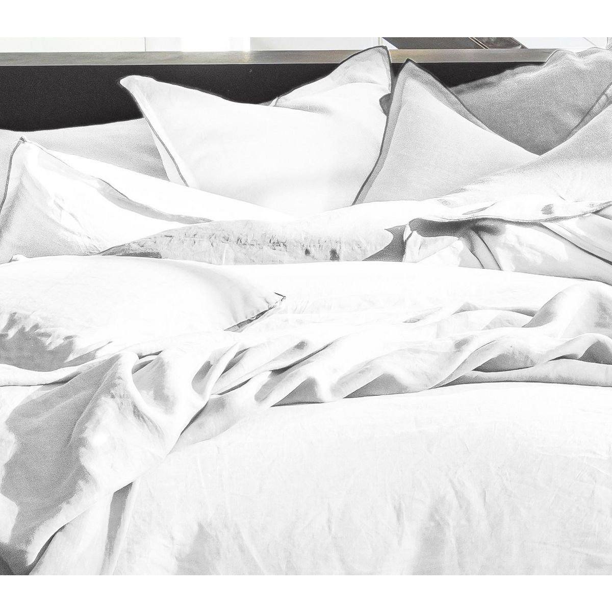 BATON ROUGE Housse de couette 100% lin lavé