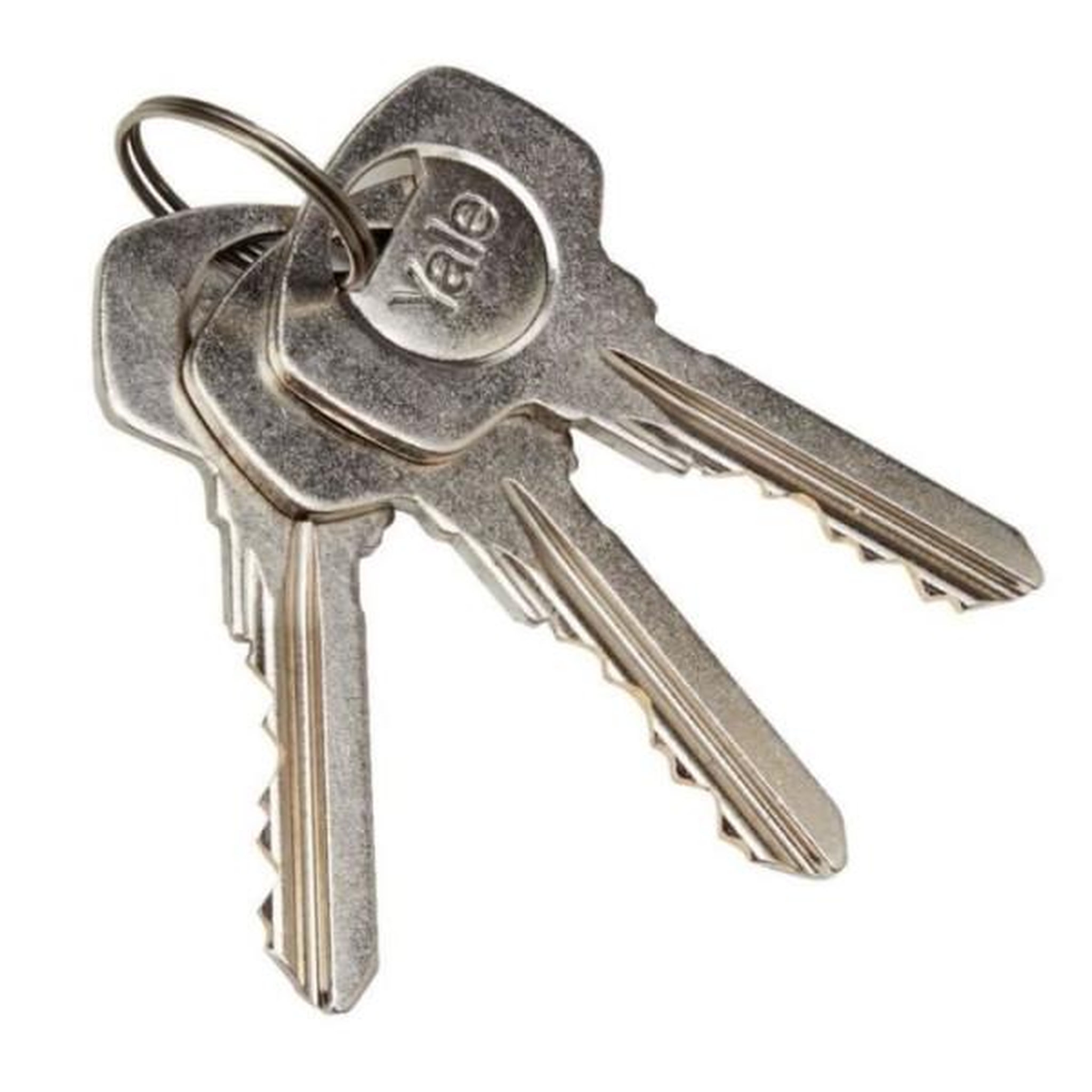 Voir la diapositive 3 : YALE Demi-Cylindre de Serrure - YALE - YC500+ - 30x10 mm - 5 Goupilles - 3 Clés - Nickelé