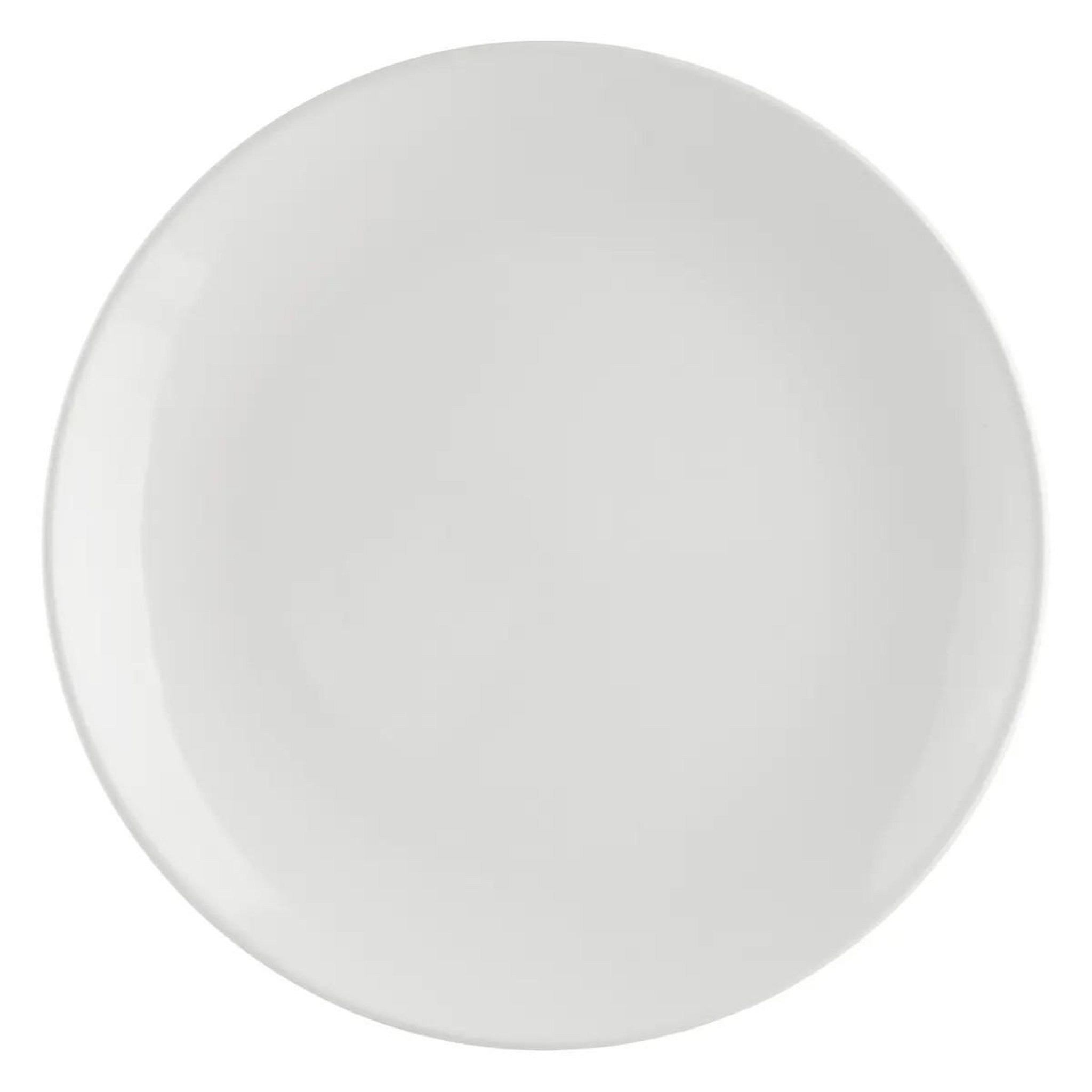 SECRET DE GOURMET Lot de 6 assiettes plates  colorama  26cm blanc